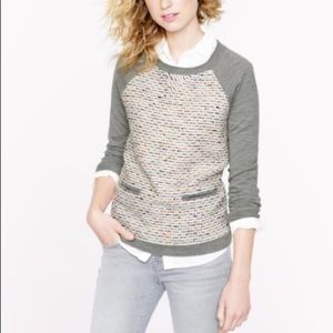 J.Crew merino wool crew neck sweater. Medium